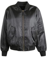Anine Bing - Bomber Negro, Mujer, Talla - Lyst