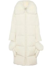 Yves Salomon - Single-Breasted Coats - Lyst