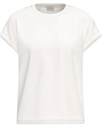 Marella - Tops ,Wit ,Katoen T-Shirts - Lyst