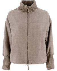 Le Tricot Perugia - Light Jackets - Lyst
