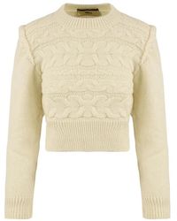 Akep - Cremefarbene pullover - Lyst