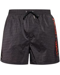 DSquared² - Monogram Zwemshorts - Lyst