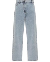 Magda Butrym - Blaue denim hose - Lyst