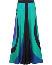 Emilio Pucci - Wide Trousers - Lyst