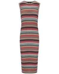 Weekend by Maxmara - Snob Multicolored Midi Dress - Lyst