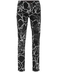 Philipp Plein - Denim Hosen Super Straight Cut Skull&Bones - Lyst
