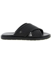Ferragamo - Schoenen ,Zwart ,Leer Brise 2 Sandalen - Lyst