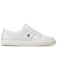 Ralph Lauren - Weiße sneakers für frauen - Lyst
