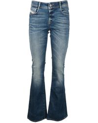 DIESEL - Katoen Modal Mix Slim Fit Jeans - Lyst