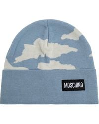 Moschino - Kappe Mit Logo-Patch - Lyst