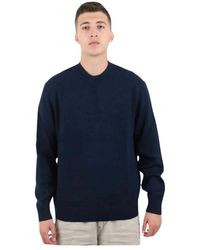 ARMANI EXCHANGE - Round-Neck Knitwear - Lyst