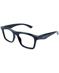 McQueen - Am0475O 003 Optical Frame - Lyst