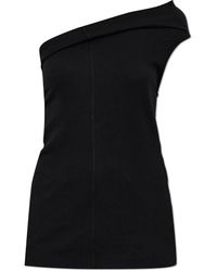 Rick Owens - Overhemden ,Zwart ,Katoen Katoenen T-Shirt - Lyst