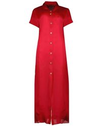 KHAITE - Shirt Dresses - Lyst