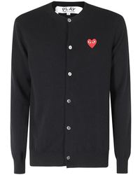 COMME DES GARÇONS PLAY - Cardigans - Lyst