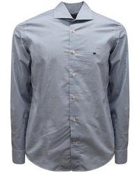 Sonrisa - Overhemden ,Blauw ,L3558 Camicia Shirt - Lyst