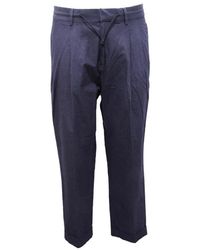 Scotch & Soda - Loose Cropped Fit Hosen - Lyst