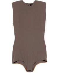 Mugler - Mouwloze Body - Lyst