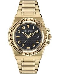 Versace - Greca Reaction Watch - Lyst