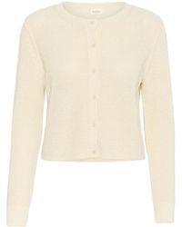 Part Two - Truien & Vesten ,Eggnog Cardigan Met Knoopsluiting - Lyst