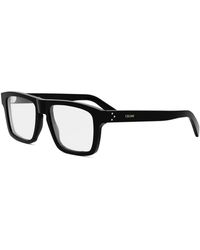 Celine - Accessoires ,Zwart ,3 Dots Optisch Montuur - Lyst