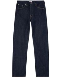 Edwin - Jeans ,Blauw ,Katoen Regular Straight Japan Jeans - Lyst