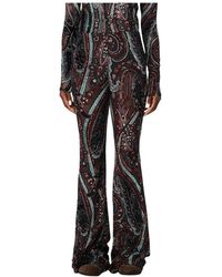 Etro - Wide Trousers - Lyst