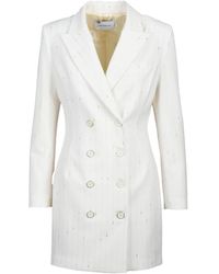 SIMONA CORSELLINI - Double-Breasted Coats - Lyst