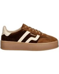 GANT - Cuzmani Leder Sneaker - Lyst