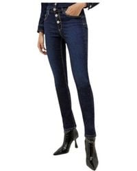 Skinny jeans de Liu Jo de color Negro | Lyst