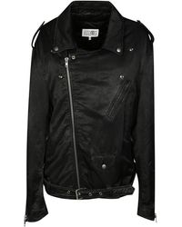 MM6 by Maison Margiela - Stijlvolle Kaban Jas Voor Mannen - Lyst
