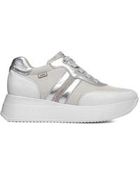 Callaghan - Schoenen ,Wit ,Suède Sneakers Van Hoogwaardig Suède Met Waterdichte Bescherming - Lyst