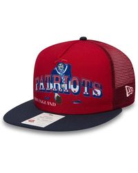 KTZ - Nfl Trucker Platte Klep Pet Rood/Blauw - Lyst