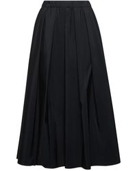 Weekend by Maxmara - Asymmetrische Geribbelde Taille Rok - Lyst