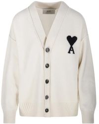 Ami Paris - Cardigans - Lyst