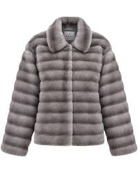 Marella - Jassen ,Grijs ,Polyester Emmagio Jas - Lyst