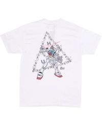 Huf - Tops ,Wit ,Katoen Gundam Triple Triangle Wit T-Shirt - Lyst