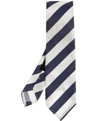 DSquared² - Accessoires ,Blauw ,Zijden Stropdas - Lyst
