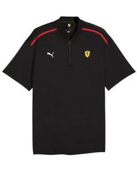 PUMA - Scuderia Ferrari Premium Cloudspun Relaxte Polo Voor Maat - Lyst