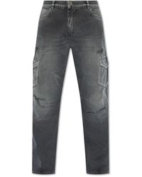 Balmain - Jeans > loose-fit jeans - Lyst