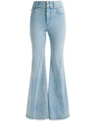 Alice + Olivia - Flared Jeans - Lyst