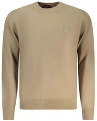 BOSS - Round-Neck Knitwear - Lyst