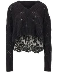 Maurizio Mykonos - V-Neck Knitwear - Lyst