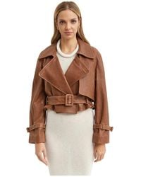 Nour Hammour - Leather Jackets - Lyst