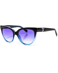 Swarovski - Accessoires ,Zwart ,Cat Eye Acetaat Zonnebril - Lyst