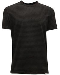 DSquared² - Maglia Underwear Logo All Over - Lyst