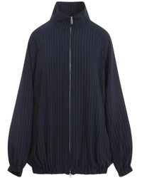 Frankie Shop - Jassen ,Blauw ,Polyester Baxter Track Jacket - Lyst