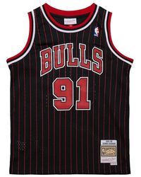Mitchell & Ness - Chicago Bulls Dennis Rodman Shirt - Lyst