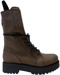 Patrizia Bonfanti - Lace-Up Boots - Lyst