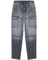 DIESEL - Trousers > slim-fit trousers - Lyst